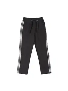 Cherokee Boys Grey  Solid Straight Fit Track Pant