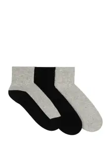 Supersox Men Pack of 3 Ankle-Length Socks
