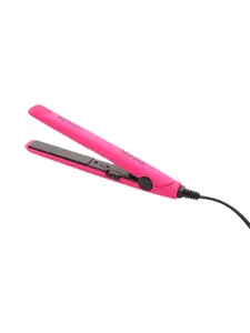 Ikonic Women Pink and Black Mini Hair Straightener