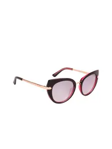 GUESS Women Cateye Sunglasses GU9186 48 05C