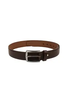 Kara Men Brown Textured Belt