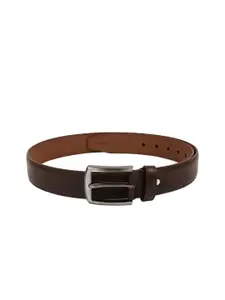 Kara Men Brown Textured Belt