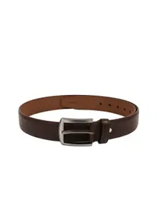 Kara Men Brown Textured Belt