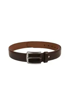 Kara Men Brown Textured Belt