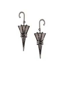 Silvermerc Designs Silver-Plated Oxidised Quirky Studs