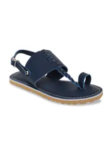 Tiber Taber Boys Navy Blue Comfort Sandals