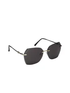 Get Glamr Women Black Oversized Sunglasses SG-LT-CH-240-32