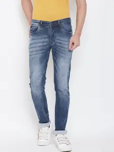 Duke Men Blue Regular Fit Mid-Rise Clean Look Jeans