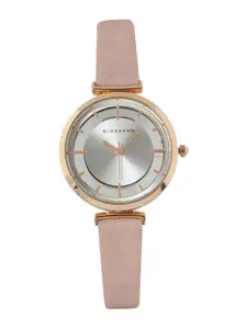 GIORDANO Women Silver-Toned Analogue Watch