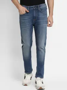 Red Tape Men Blue Skinny Fit Mid-Rise Clean Look Jeans