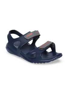 Crocs Men Navy Blue Swiftwater Solid Sports Sandals