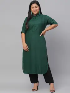 EXTRA LOVE BY LIBAS Women Plus Size i Style Kurta