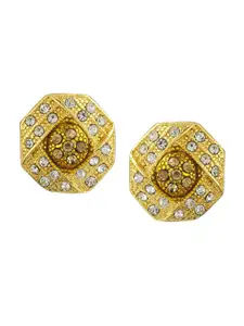 Estele Gold-Toned Geometric Studs