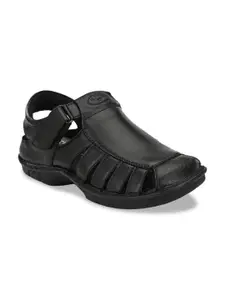 Hitz Men Black Sandals