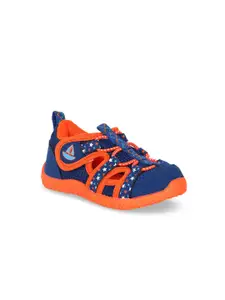 Bubblegummers Boys Blue & Orange Comfort Sandals