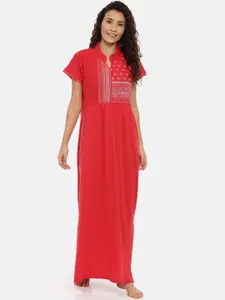 Bailey sells Red Embroidered Nightdress