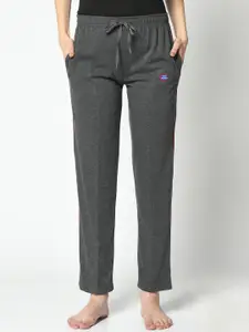 VIMAL JONNEY Women Grey Solid Lounge Pants