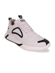 aadi Men Off-White & Black Running Shoes