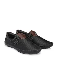 RL Rocklin Men Men Black Shoe-Style Sandals
