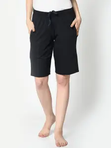 MACK JONNEY Women Blue Lounge Shorts