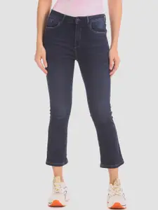 Flying Machine Women Blue Regular Fit Mid-Rise Clean Look Jeans