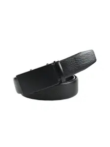 WINSOME DEAL Men Black Solid Belt