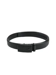 WINSOME DEAL Men Black Solid Belt