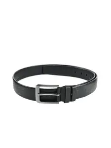 WINSOME DEAL Men Black Solid Belt