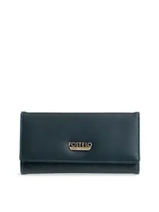 Fostelo Women Green PU Envelope