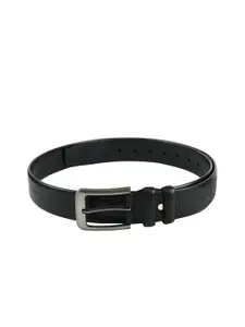 WINSOME DEAL Men Black Solid Belt