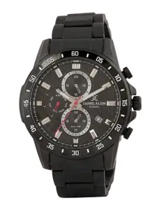 Daniel Klein Men Black Analogue Watch