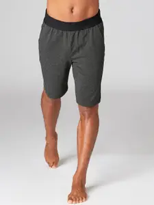 Domyos By Decathlon Men Organic Cotton Regular Yoga Shorts