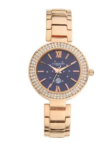 Carlton London Women Blue Analogue Watch