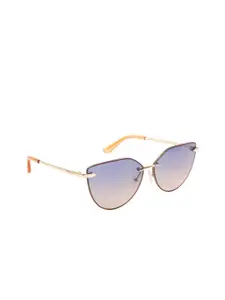 GUESS Women Cateye Sunglasses GU7642 58 32W