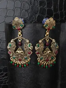 ANIKAS CREATION Gold-Plated Classic Chandbalis