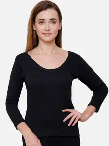 BODYCARE INSIDER Women Black Solid Thermal Top