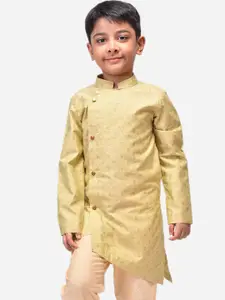 NAMASKAR Boys Silk Blend Printed  Kurta
