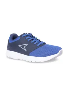 Power Men Blue Solid Running Shoes