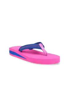 ELLE Women Pink Solid Thong Flip-Flops