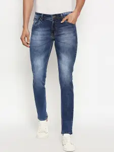 High Star High Star Men Blue Skinny Fit Mid-Rise Clean Look Stretchable Jeans