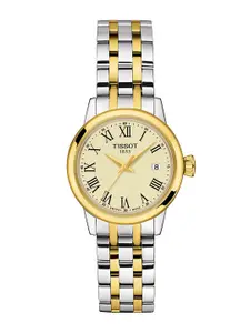 TISSOT Women Cream-Coloured Analogue Watch T1292102226300