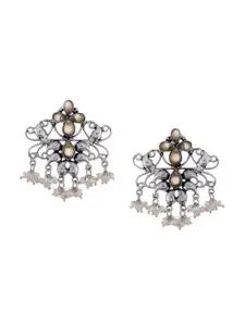 Silvermerc Designs Silver Plated Handcafted Classic Drop Earrings
