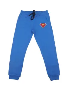 Superman Unisex Kids Blue Solid Joggers
