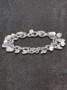 Estele Silver-Plated Charm Bracelet