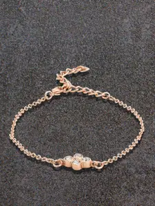 Estele Rose Gold-Plated Wraparound Bracelet