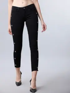 Tokyo Talkies Women Black High-Rise Super Skinny Fit Stretchable Jeans