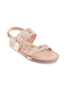 DAVINCHI Women Pink Solid Comfort Heels