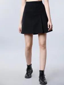Tokyo Talkies Black Mini A-Line Skirt