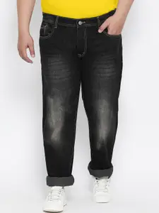 FEVER Men Black Straight Fit Mid-Rise Clean Look Jeans