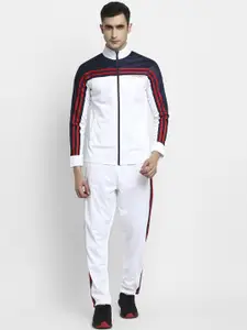 OFF LIMITS Men White Striped Tracksuit